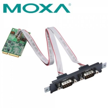 MOXA CP-132N-T Mini PCI Express 2Ʈ RS422/485