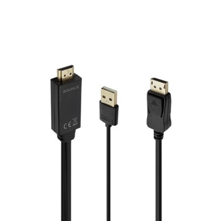 HDMI Է to DisplayPort 1.2  ̺ 5m
