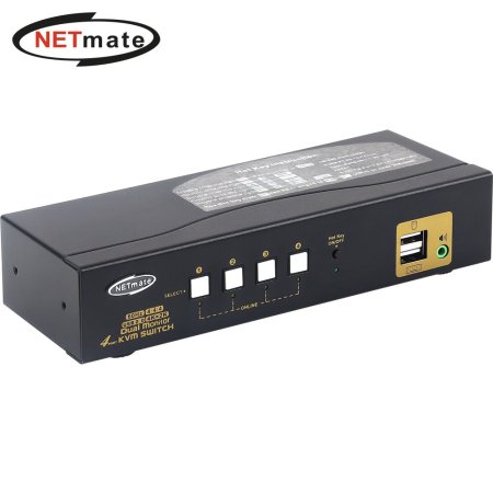 (Netmate)  ȭ 4K 60Hz HDMI KVM 41 ġ