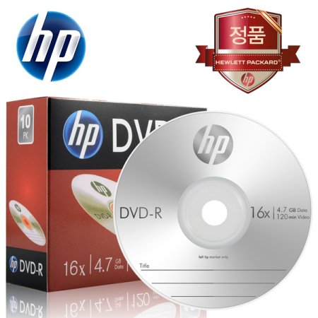 HP Media DVD-R 16x 4.7GB (1P  ̽) 10