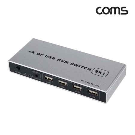 Coms DP USB KVM ġ ñ 21 2Ʈ 4K