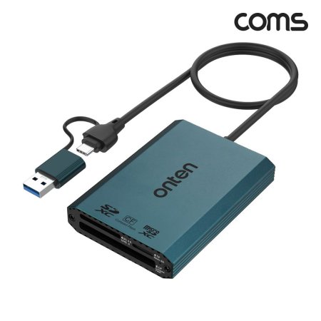 Coms 2ī帮 CF+SD+Micro SD USB 3.2