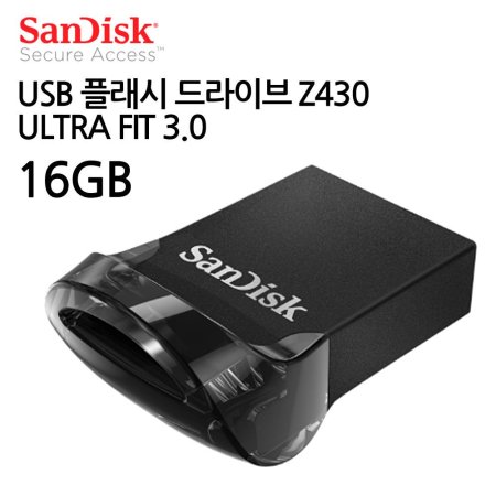 USB ÷ ̺Z430 ULTRA FIT 3.0 16GB