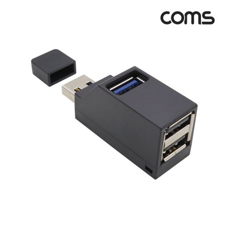 (COMS) 3Ʈ  USB  Ÿ Black