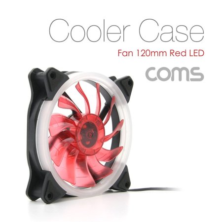 Coms  ̽ CASE 120mm Red LED Cool