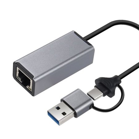(COMS) USB 2.0 + ŸC to RJ45  ī