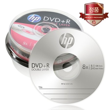 Ȱ HP Media DVD R DL 10p  ̽